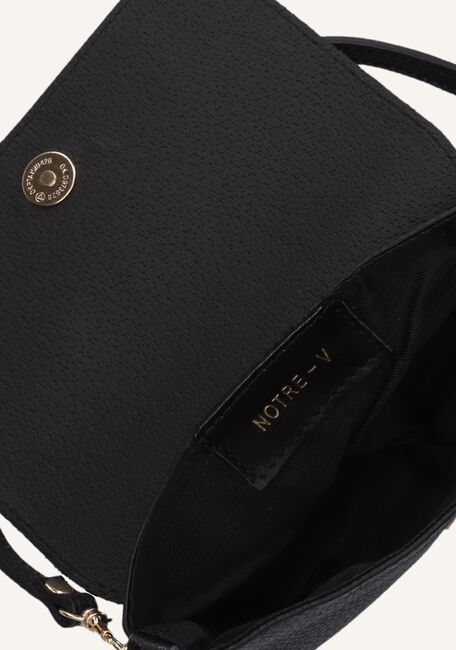 Zwarte NOTRE-V Schoudertas LARA Zwarte NOTRE-V Schoudertas LARA - large