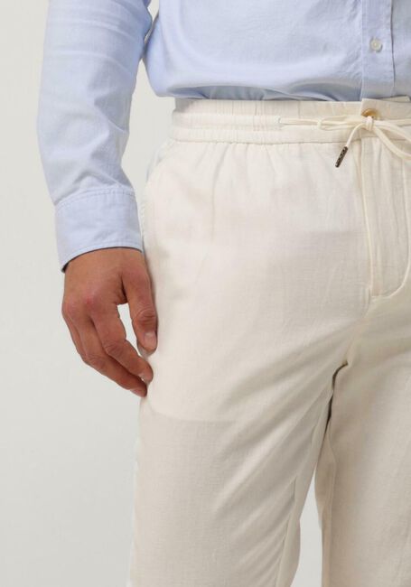 SCOTCH & SODA Pantalon WARREN - STRAIGHT FIT TWILL JOGGER en blanc - large