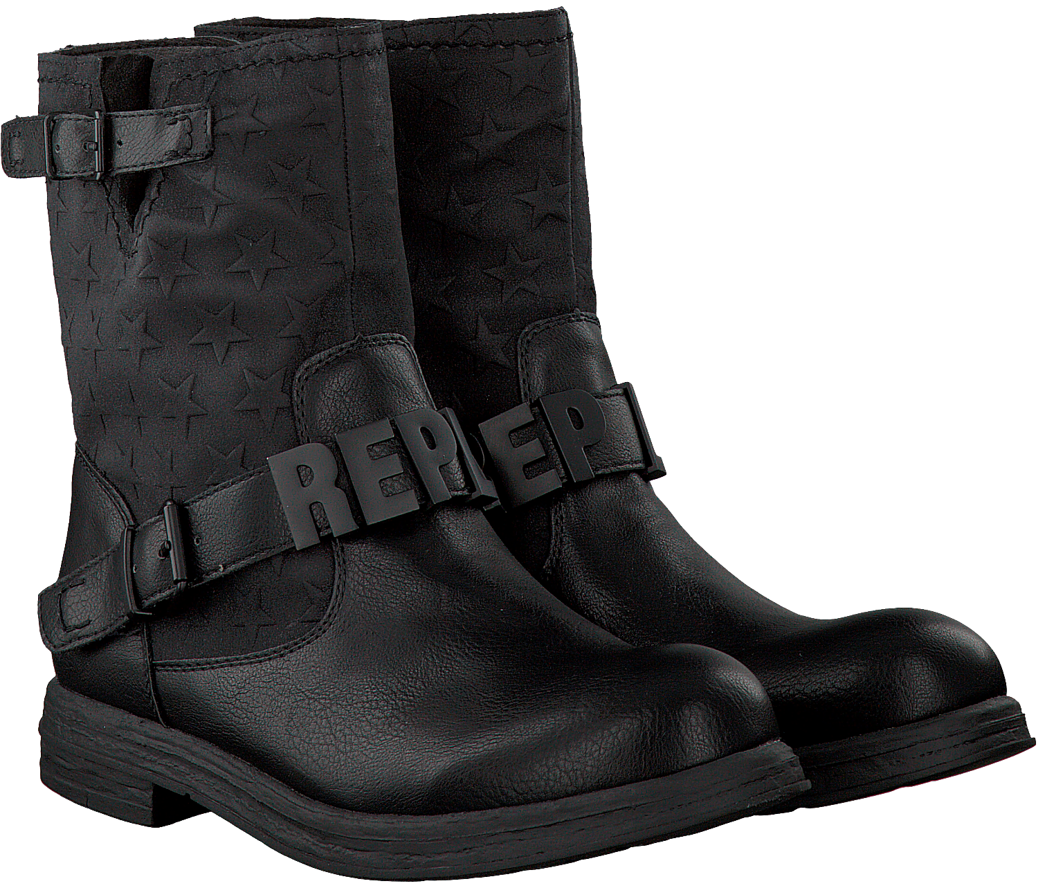 biker boots replay