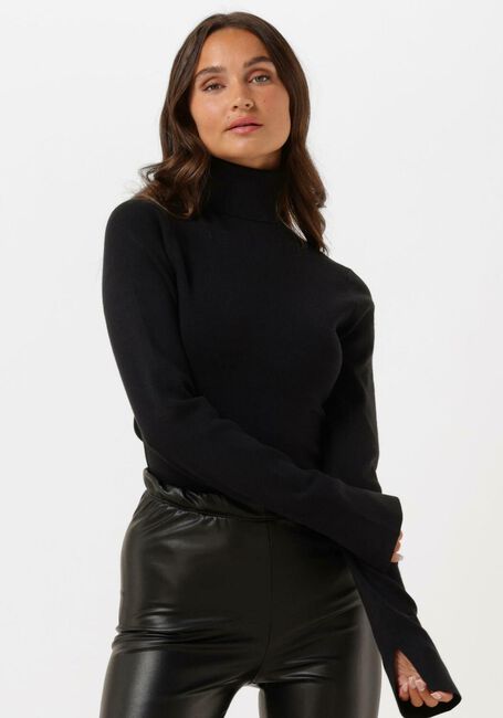PENN & INK Col roulé COLL NECK en noir - large