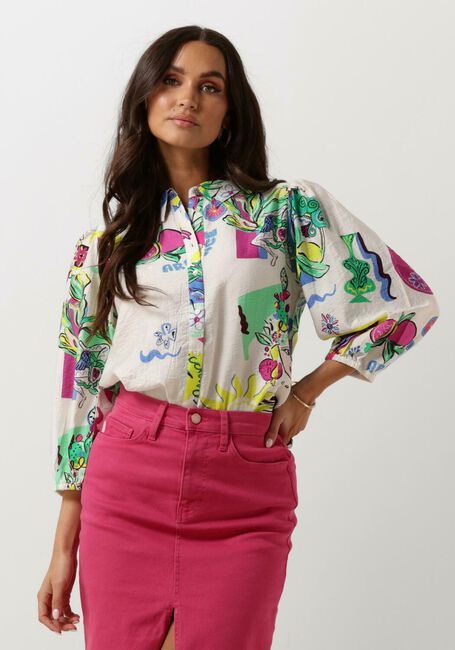 Witte POM AMSTERDAM  SICILIAN LOVE BLOUSE - large