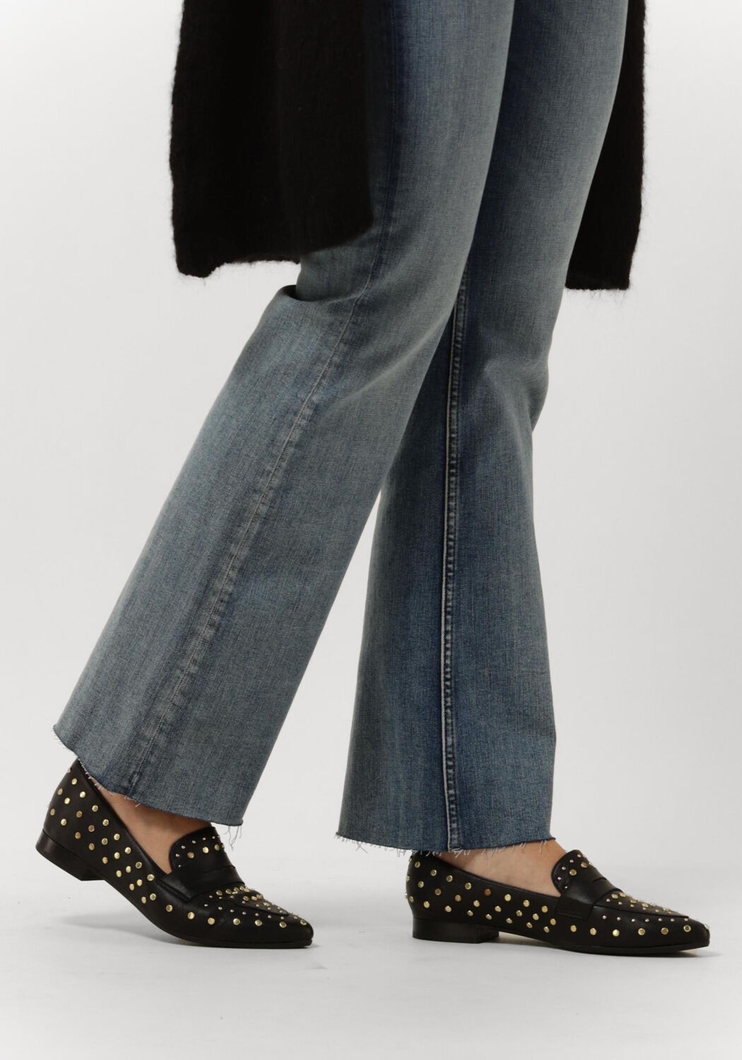 Zwarte NOTRE-V Loafers 20046-04 - large