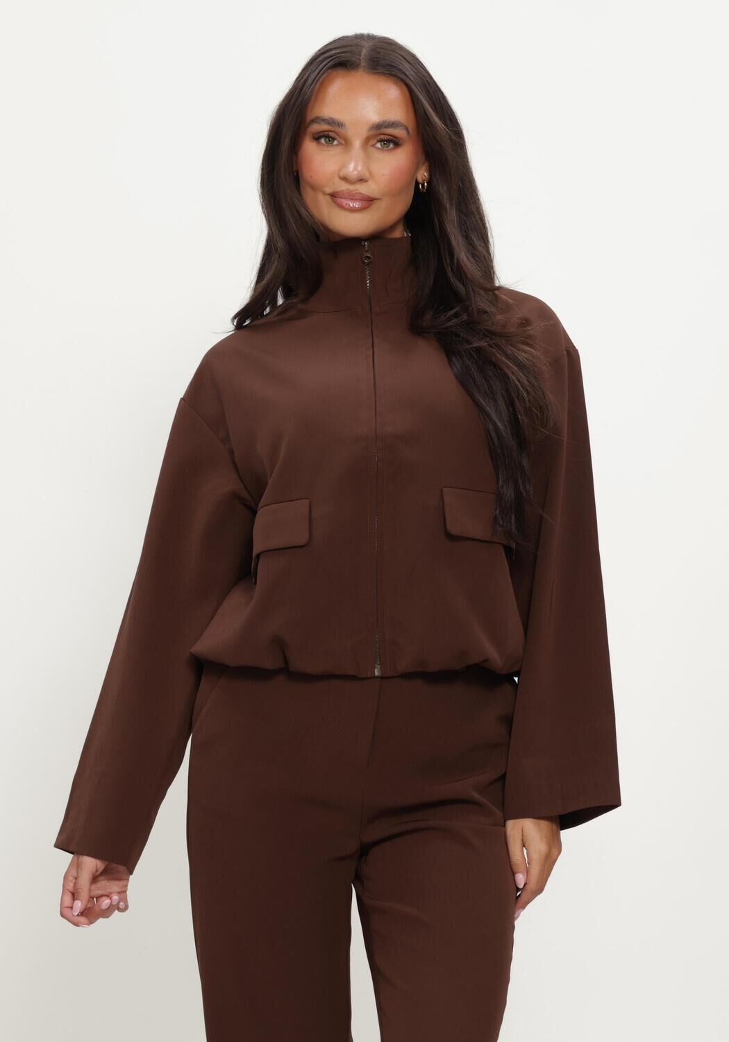 YDENCE Jack JACKET DAVIS en marron - large