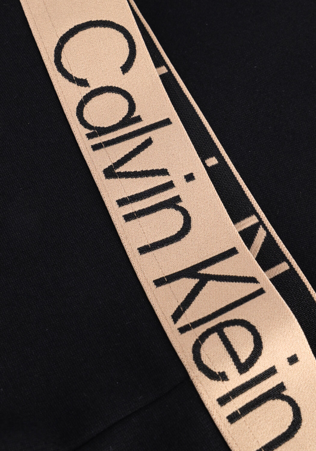 Zwarte CALVIN KLEIN Legging LOGO ELASTIC MILANO LEGGINGS - large