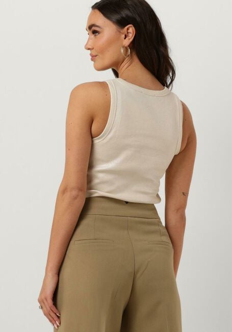 SUMMUM Haut RIB TANKTOP COTTON RIB Blanc - large