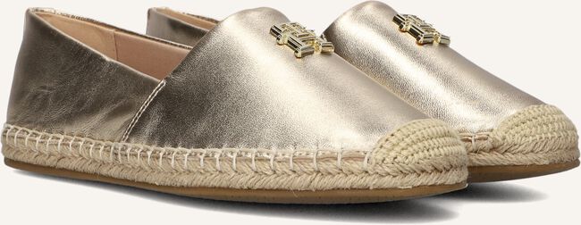 Gouden TOMMY HILFIGER Espadrilles TH LOGO METALLIC LEATHER Gouden TOMMY HILFIGER Espadrilles TH LOGO METALLIC LEATHER - large
