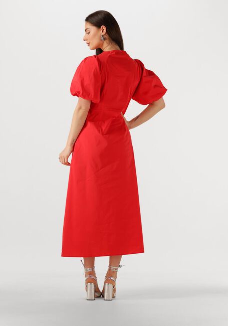 NEO NOIR Robe maxi ILLANA POPLIN DRESS en rouge - large