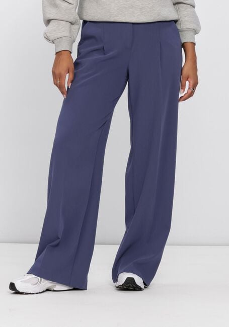 ANOTHER LABEL Pantalon large ALMOORE PLEATED PANTS en bleu - large