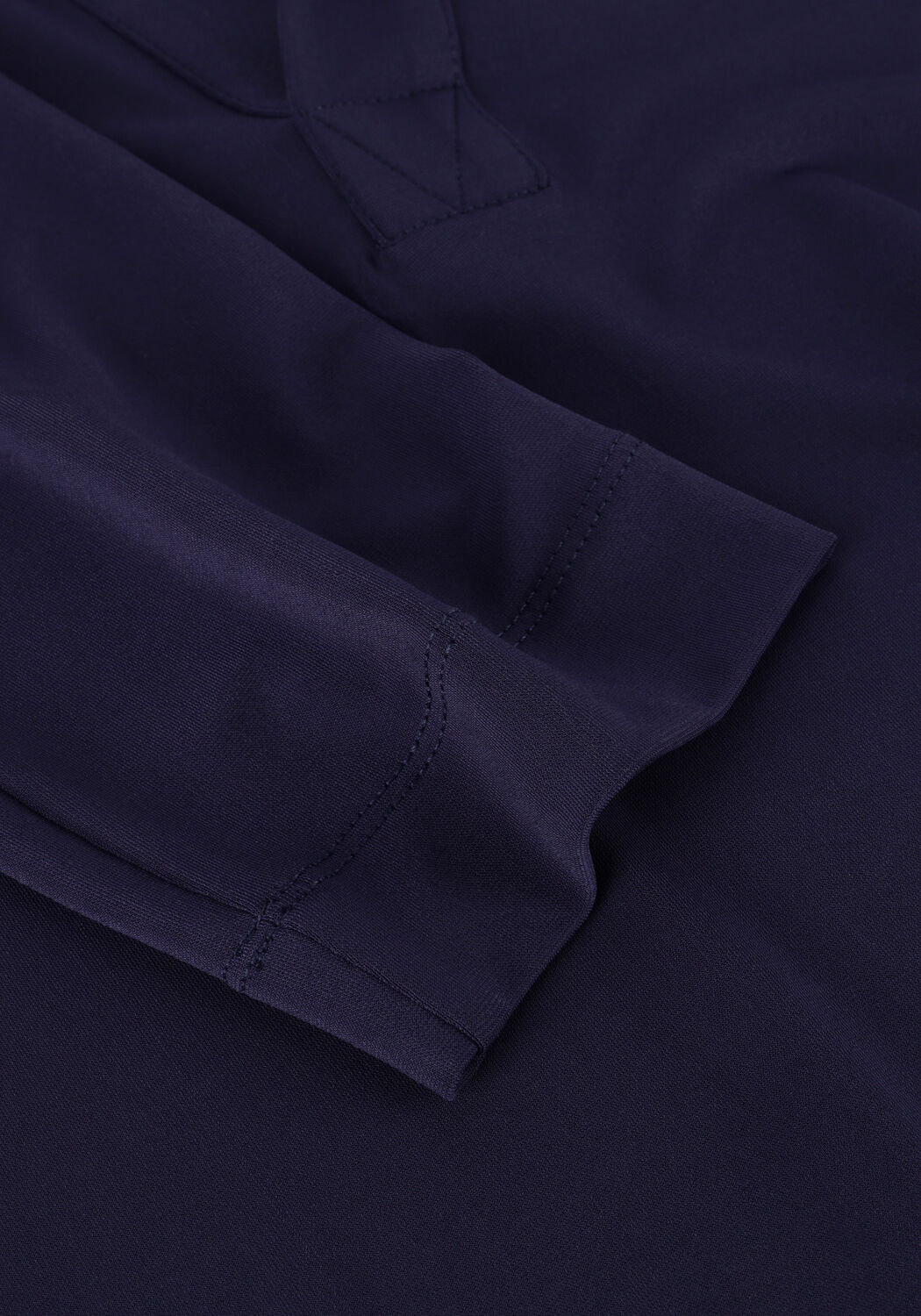 Paarse VANILIA Top GRANDIS OVERSIZED POLO - large