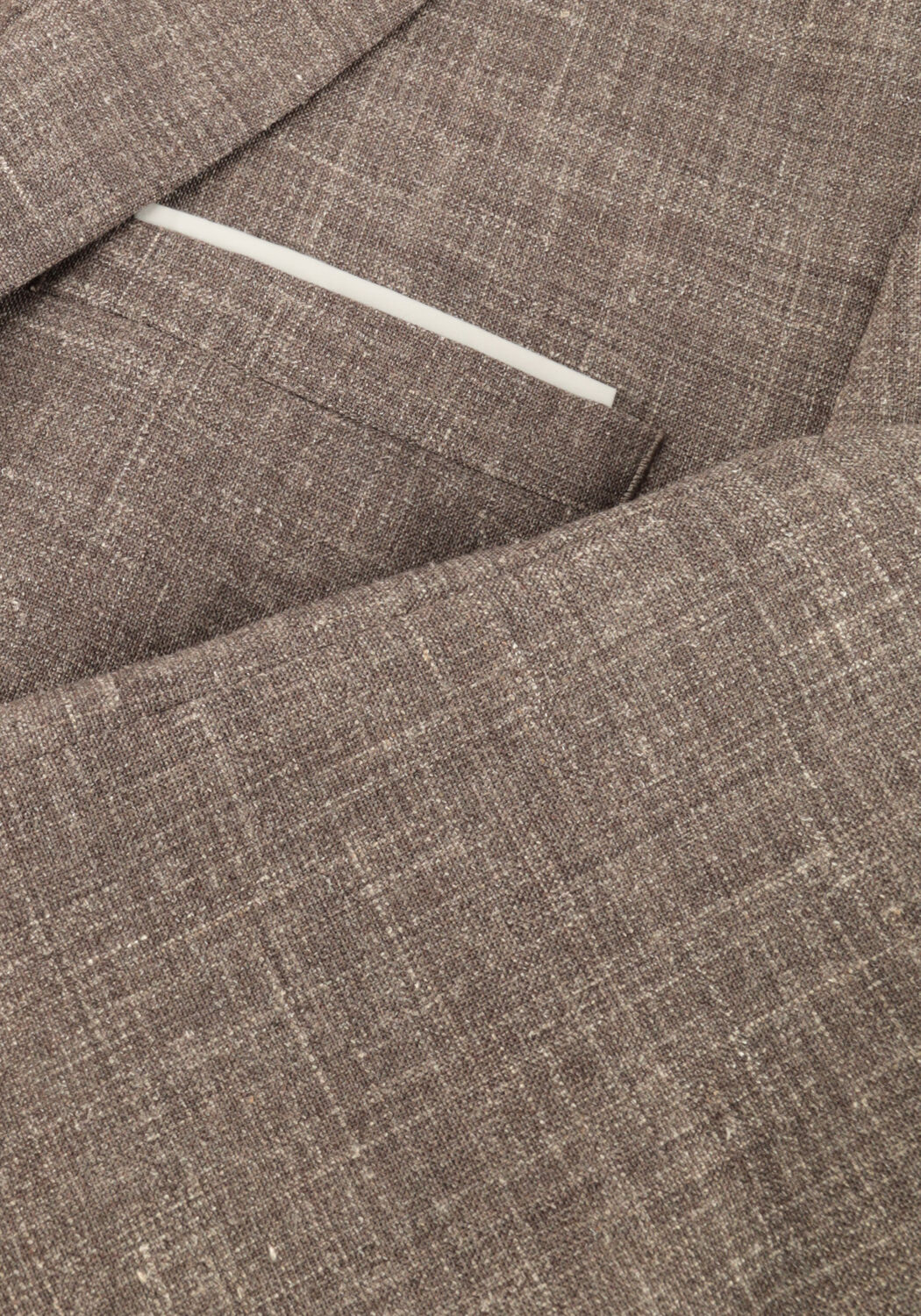 Taupe SELECTED MEN Colberts SLHSLIM-OASIS LINEN BLZ NOOS - large