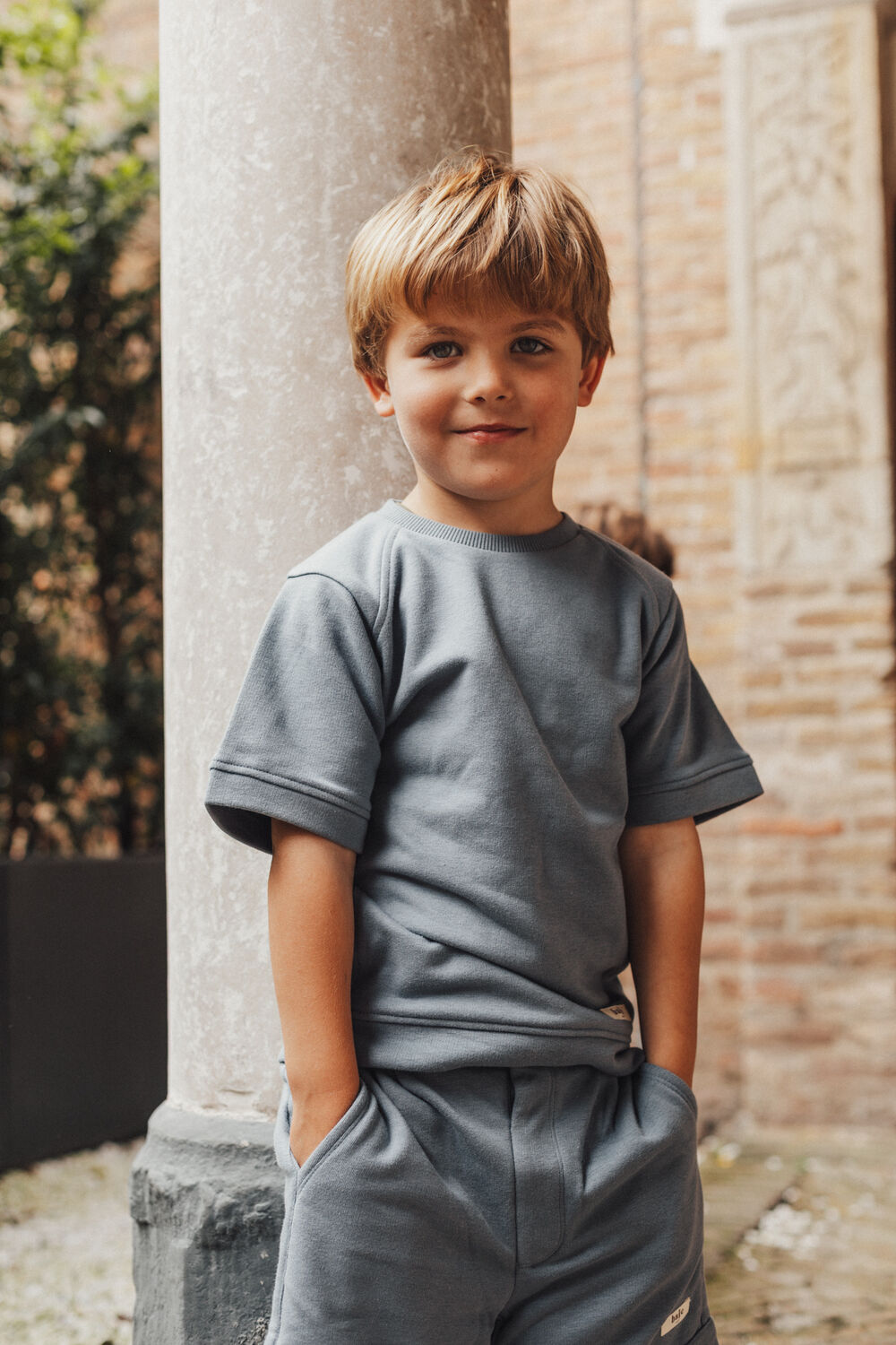 BAJE STUDIO T-shirt MYLO en bleu - large