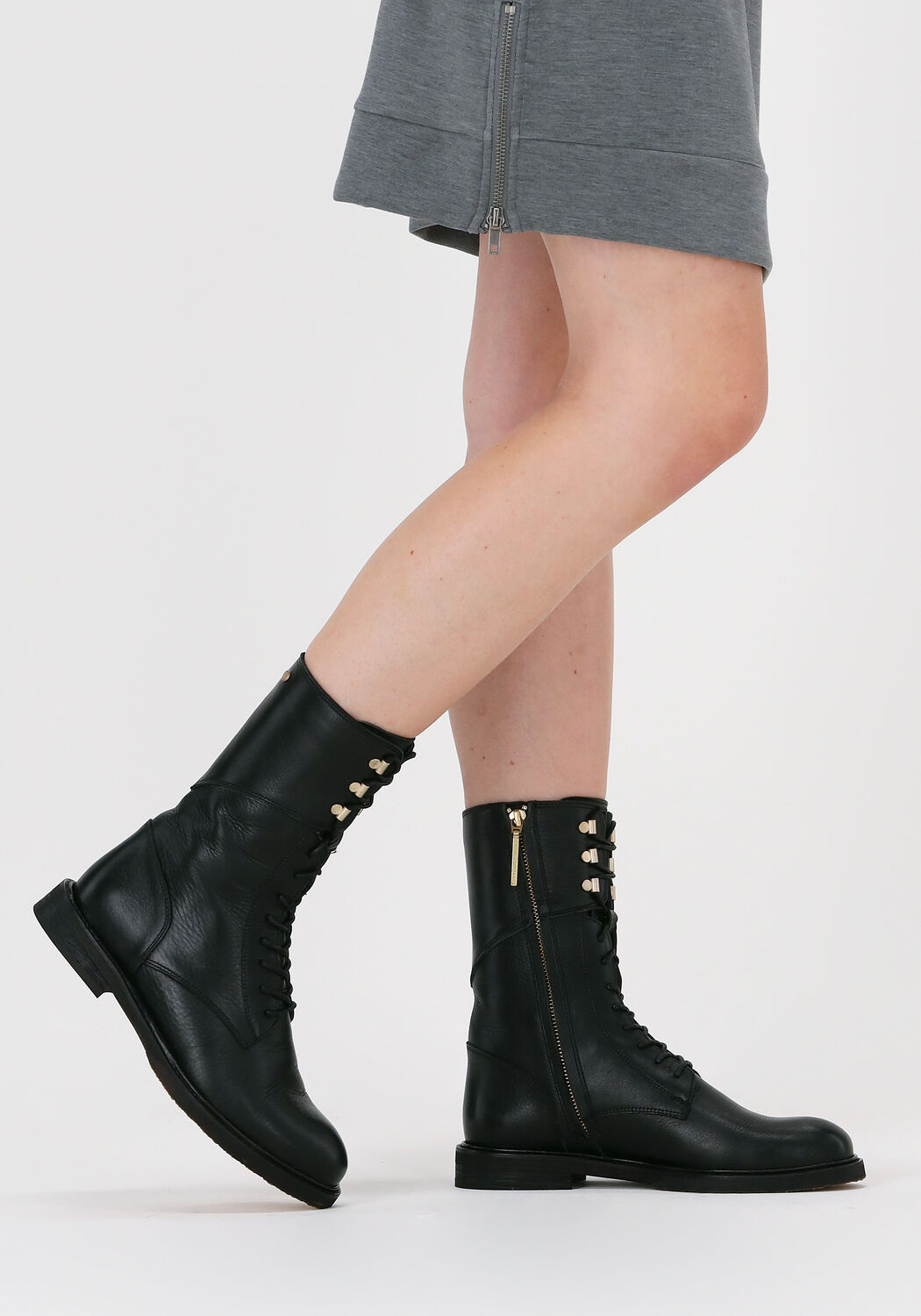 Zwarte FRED DE LA BRETONIERE Veterboots 184010075 Omoda