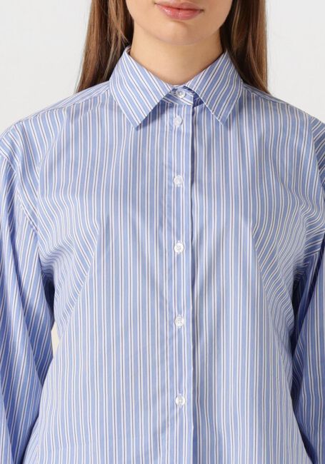 SECOND FEMALE TENBY AJUSTABLE SHIRT Blouses en bleu - large