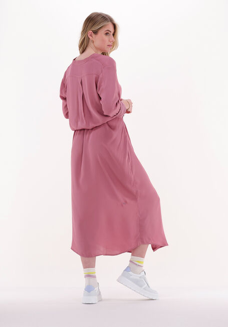 10DAYS Robe midi FLOWY SHIRT DRESS en rose - large
