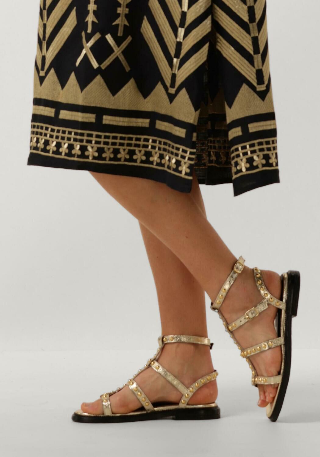 BLASZ 1GAMBA100 Sandales en or - large