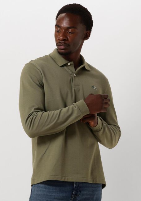 LACOSTE Polo 1HP2 MEN LONG SLEEVED BEST POLO en vert - large