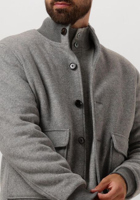 PROFUOMO Jack OUTERW BMBR KNIT JACK en gris - large