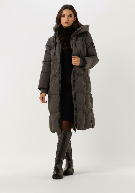 Grijze MOS MOSH Gewatteerde jas NOVA SQUARE DOWN COAT - large