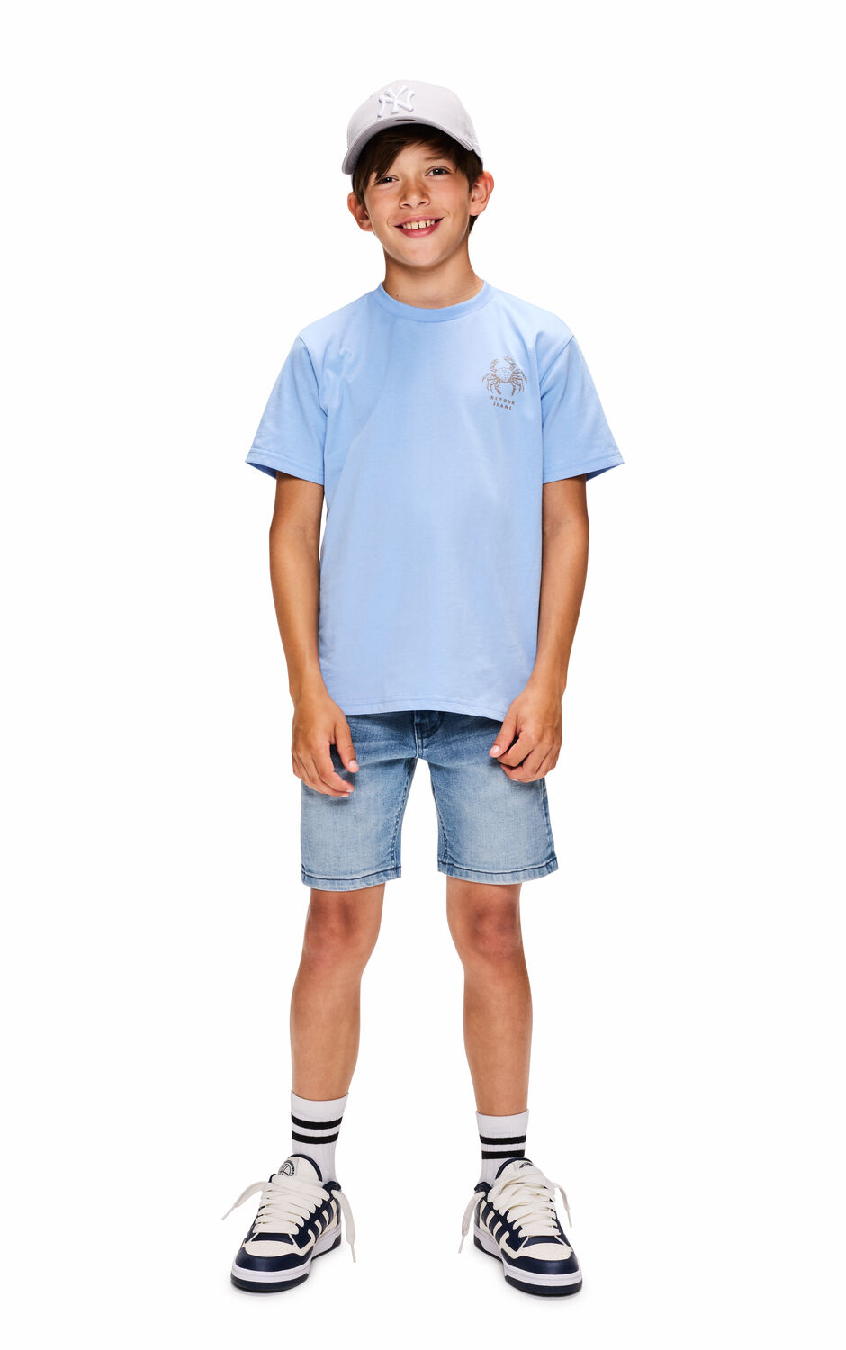 RETOUR T-shirt DAMON en gris - large