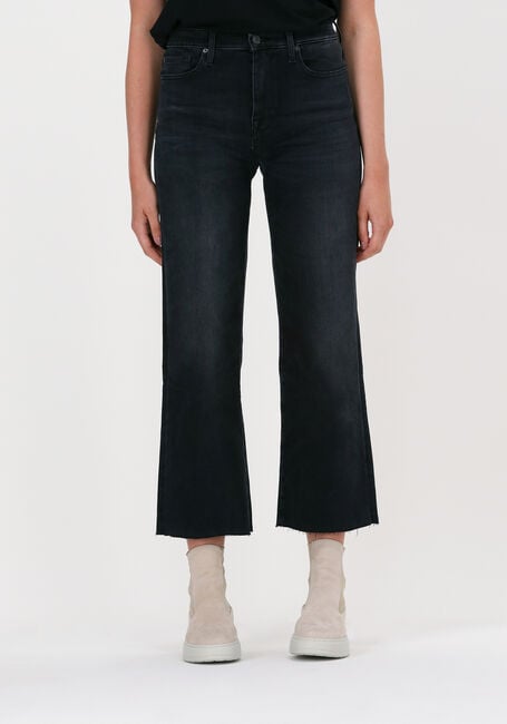 7 FOR ALL MANKIND Straight leg jeans CROPPED ALEXA en gris - large