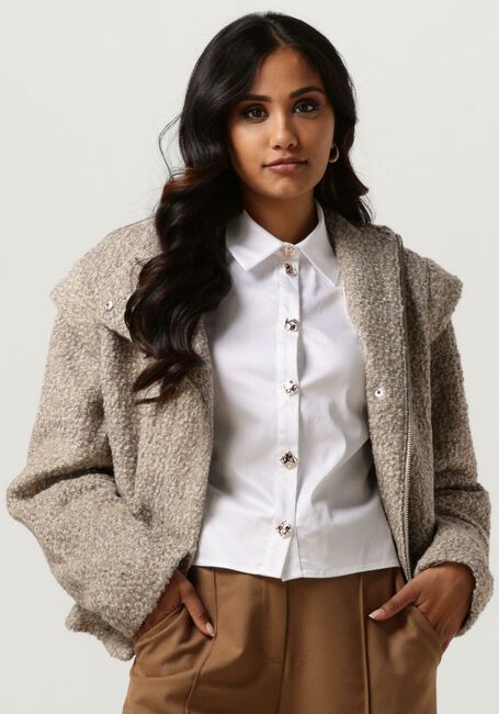 Grijze NOTES DU NORD Jack ISLAND JACKET - large