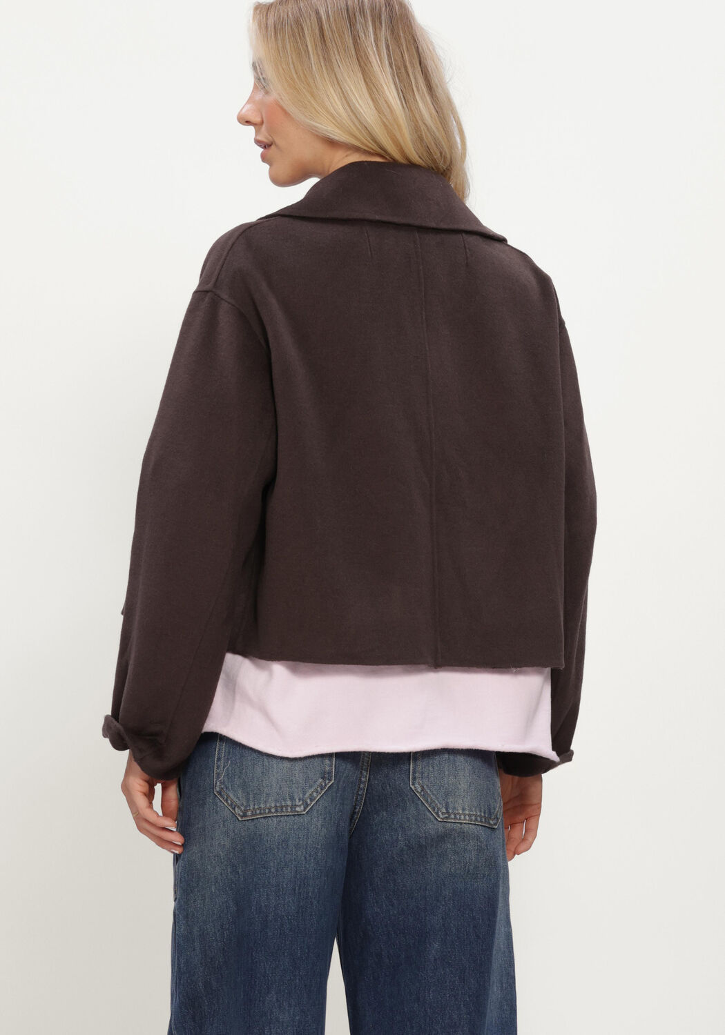 CIRCLE OF TRUST Jack HEATHER JACKET en marron - large