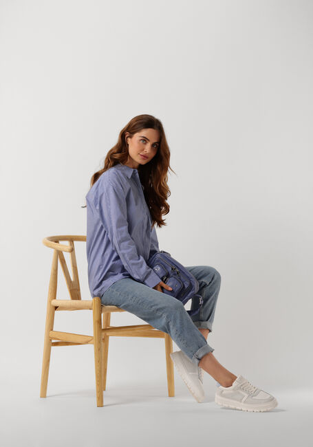 Blauwe MY ESSENTIAL WARDROBE  03 THE SHIRT - large