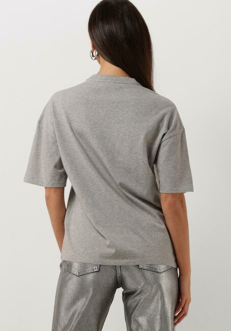 ALIX THE LABEL T-shirt LADIES KNITTED LABEL T-SHIRT Gris clair - large