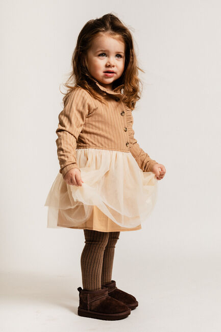 BAJE STUDIO Mini robe MARLY en beige - large