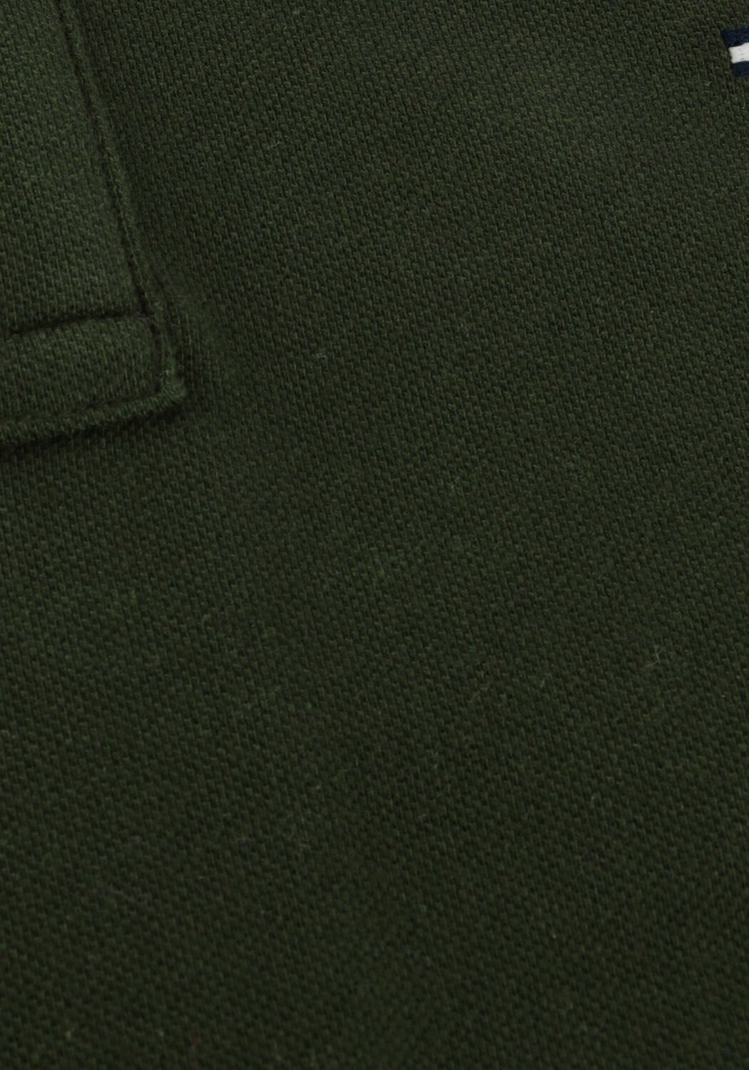 TOMMY JEANS Polo TJM SLIM PLACKET POLO EXT Vert fonc&eacute; - large