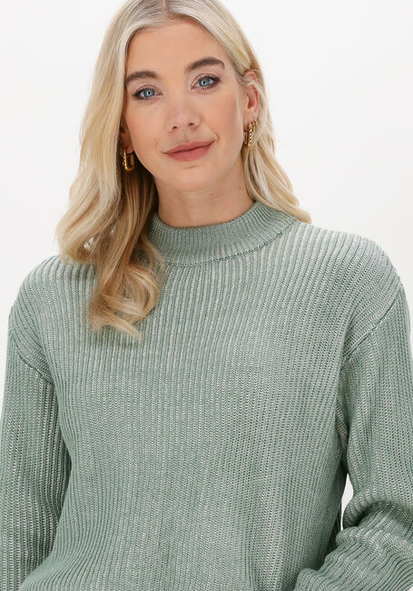 Groene ANOTHER LABEL Trui ELIANA KNITTED PULL - large