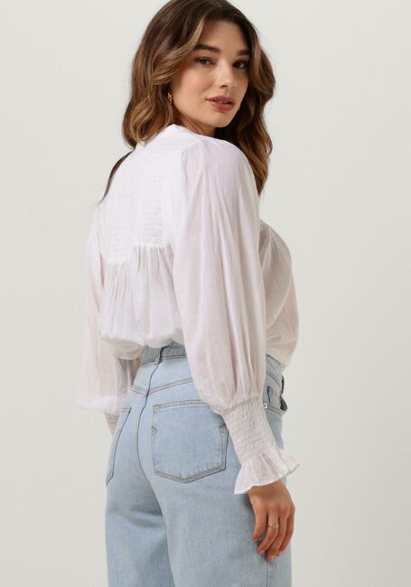 ANTIK BATIK HITA SMOCKED Blouses en blanc - large