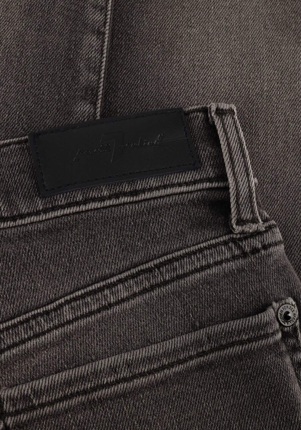 Zwarte 7 FOR ALL MANKIND Skinny jeans ROXANNE LUXE VINTAGE COURAGE - large