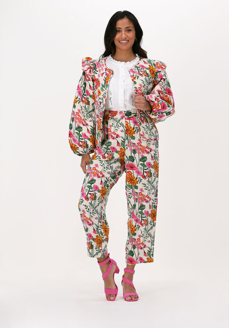 Multi LOLLYS LAUNDRY Wijde broek MAISIE - large