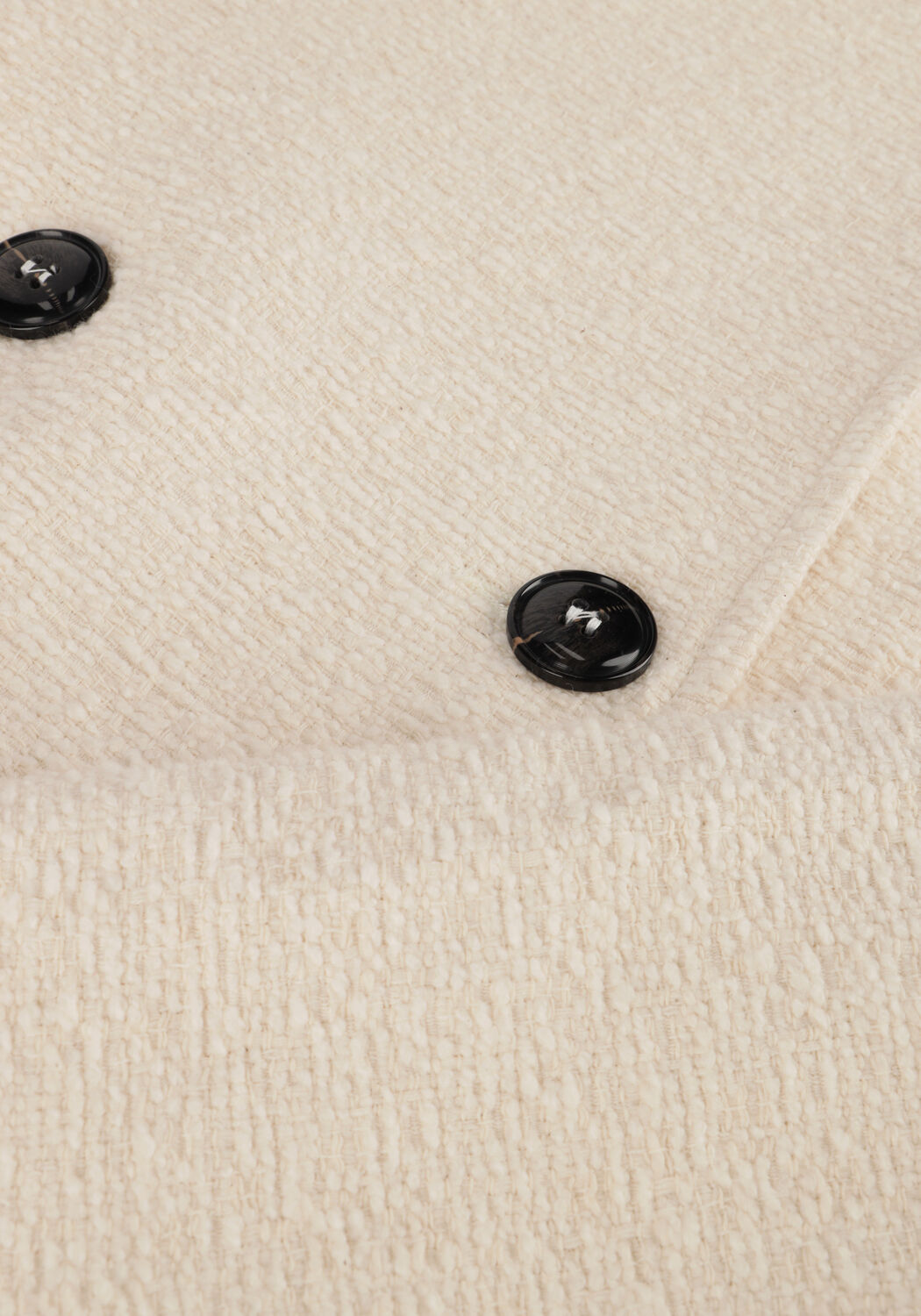 RUBY TUESDAY Jack MAYA LONG DOUBLE BREASTED COAT Blanc - large