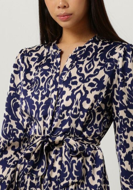 NEO NOIR Robe midi CILIAN FLOWER BLUR DRESS en bleu - large