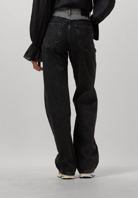 CO'COUTURE Wide jeans GREY MIX BLOCK LONG JEANS en gris - large