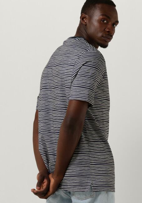 LYLE & SCOTT T-shirt BRETON STRIPE T-SHIRT Bleu foncé - large