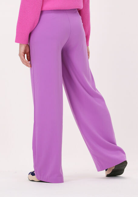 CO'COUTURE Pantalon large ALEXA WIDE PANT en violet - large