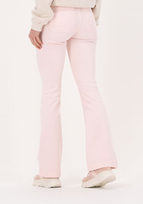 BY-BAR Pantalon évasé LEILA TWILL PANT en rose - large
