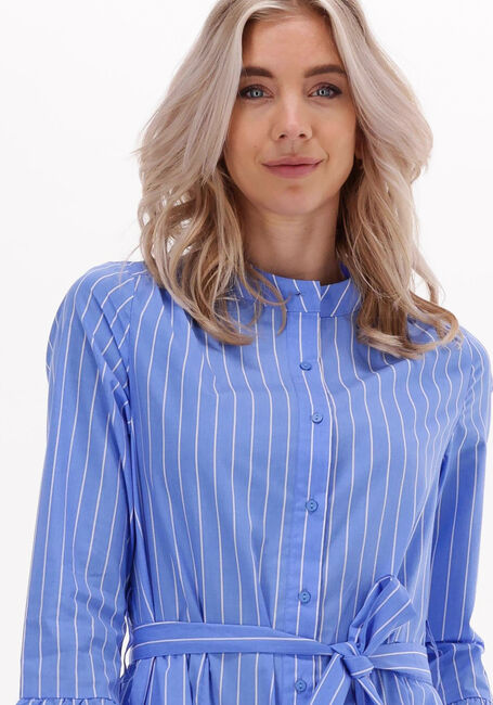 Blauwe LOLLYS LAUNDRY Midi jurk HARPER - large