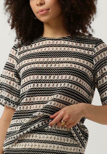 OBJECT Haut OBJARTHINE S/S T-SHIRT en noir - large