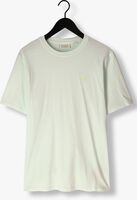 SCOTCH & SODA T-shirt GARMENT DYE LOGO CREW T-SHIRT en vert