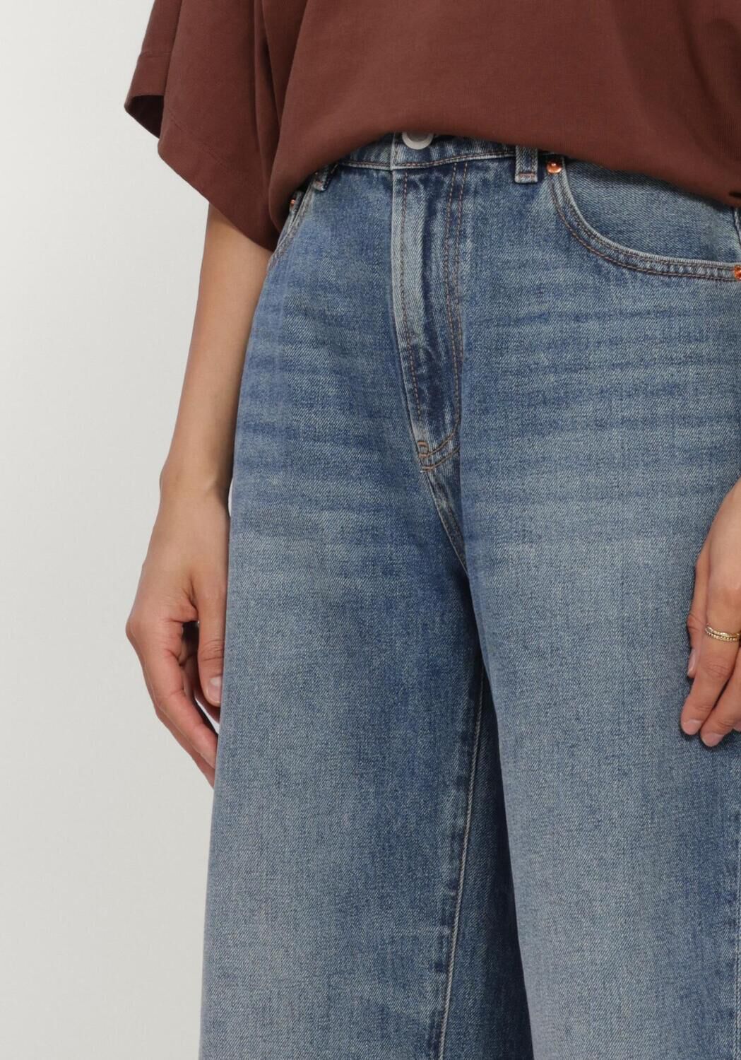 CATWALK JUNKIE Wide jeans SUPER BARREL FIT JEANS en bleu - large