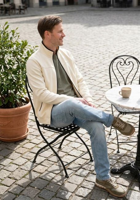 Creme PME LEGEND Sweater INTERLOCK SWEAT - large