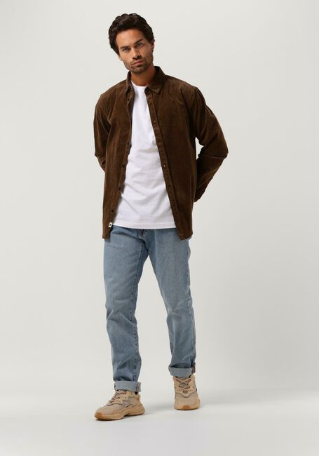 Camel ANERKJENDT Overshirt AKLEIF CORDUROY SHIRT - large