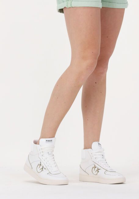 PINKO Baskets montantes NANCY BASKET HI SNEAKER en blanc - large