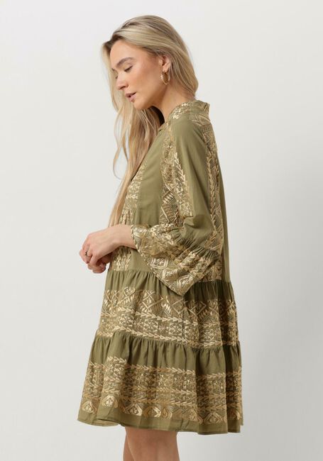 Groene GREEK ARCHAIC KORI Mini jurk 330652 - large