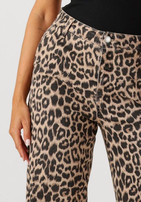CATWALK JUNKIE Bootcut jeans TAILORED LEOPARD JEANS en marron - large