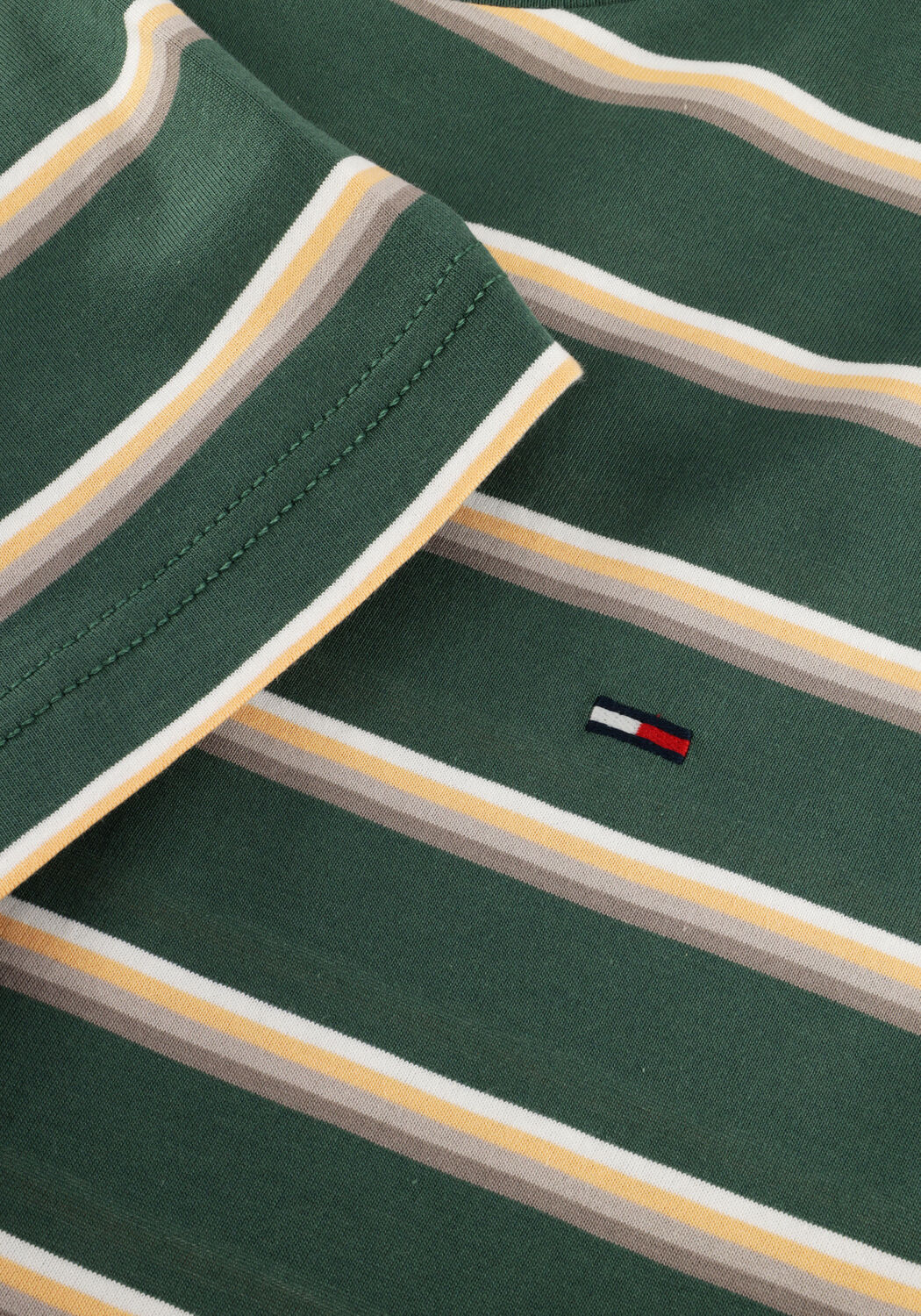 TOMMY JEANS T-shirt TJM RLX STRIPE SS TEE en vert - large